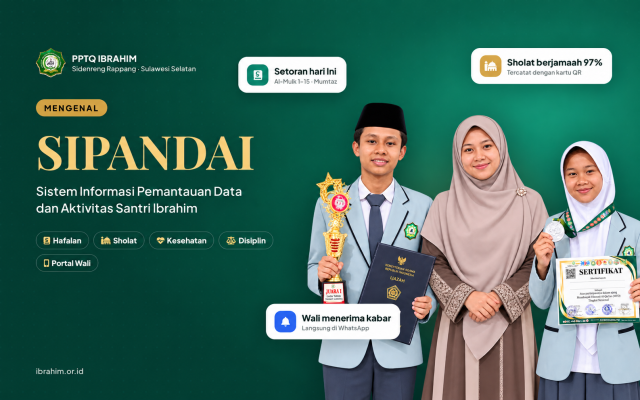 Mengenal SIPANDAI: Sistem Informasi Pemantauan Data dan Aktivitas Santri Ibrahim